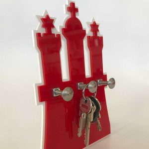 Schlüsselaufbewahrung drei Haken